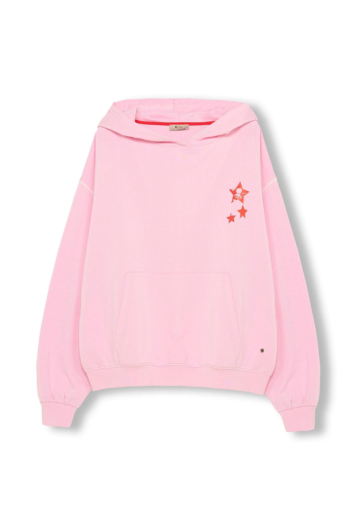SUDADERA TEEN LAVADA LOSE THE FEAR ROSA CLARO
