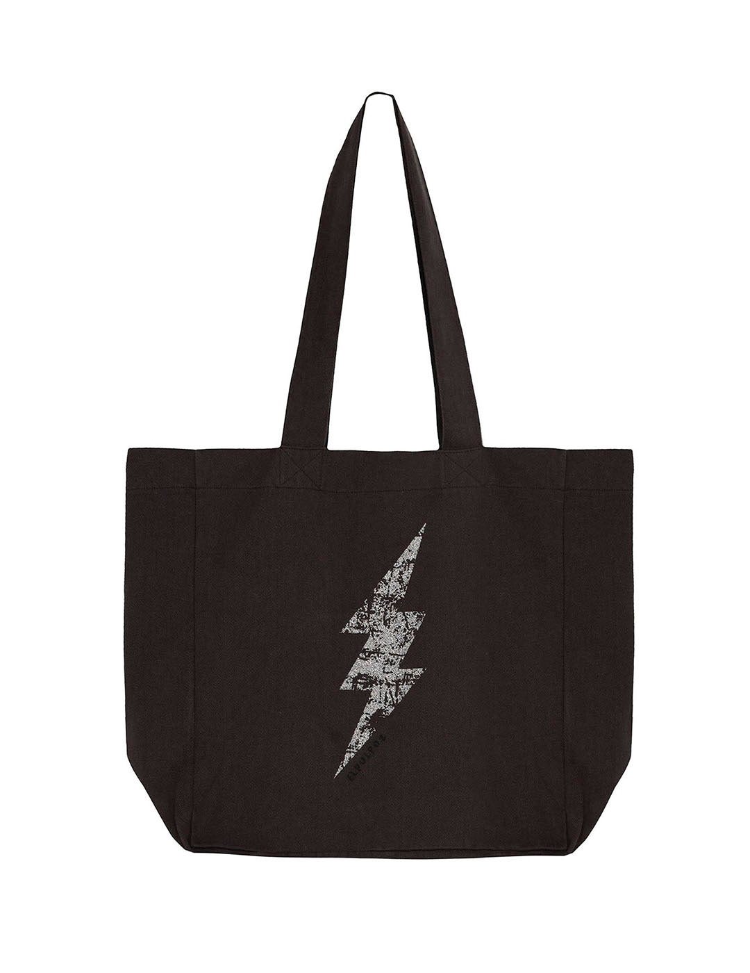 TOTE TEEN WASHED BLACK LIGHTNING DELAVÉ