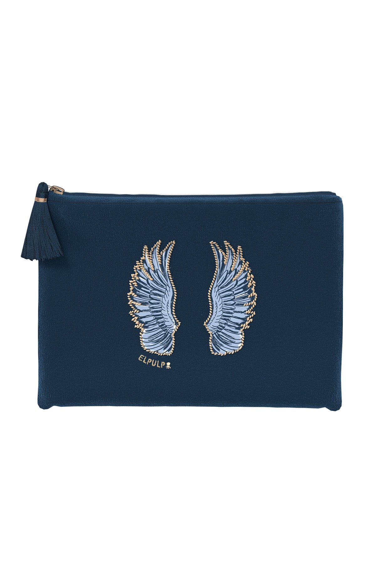 NECESER ALAS VELVET AZUL MARINO