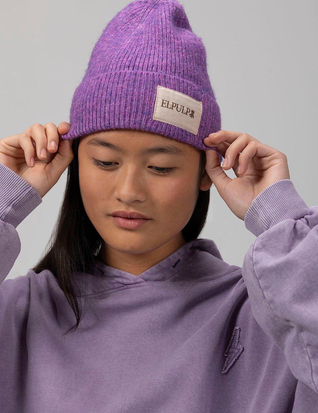 PURPLE TEEN HAT