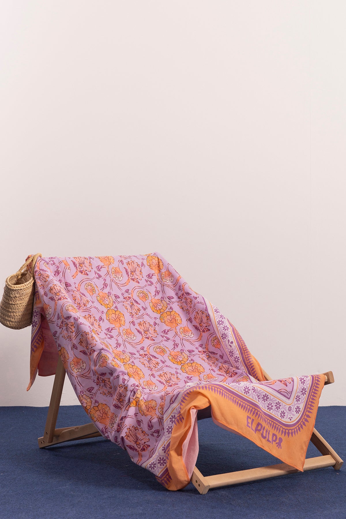 LILAC FLORAL PRINT TEEN PAREO