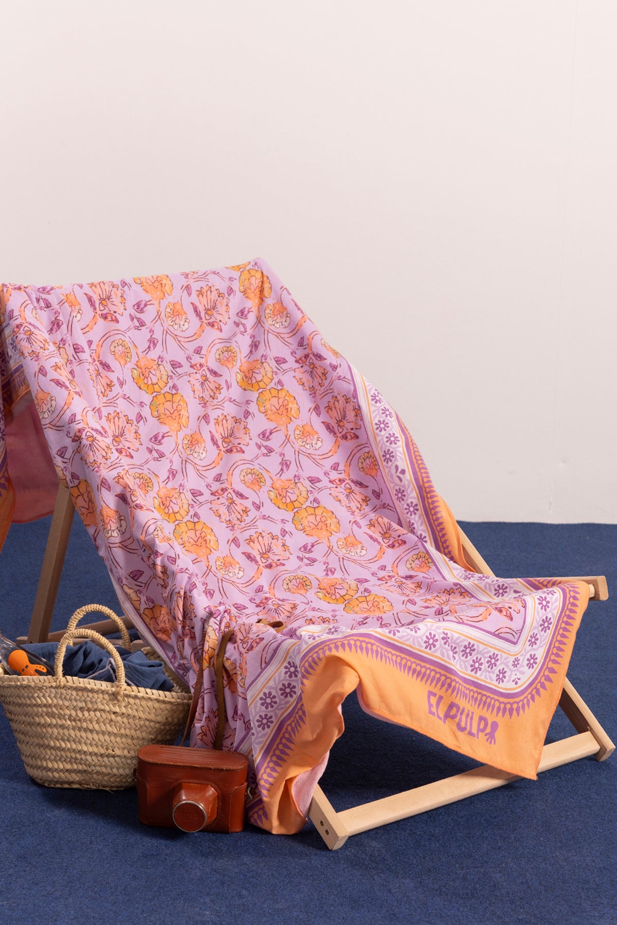 PAREO TEEN ESTAMPADO FLORAL LILA