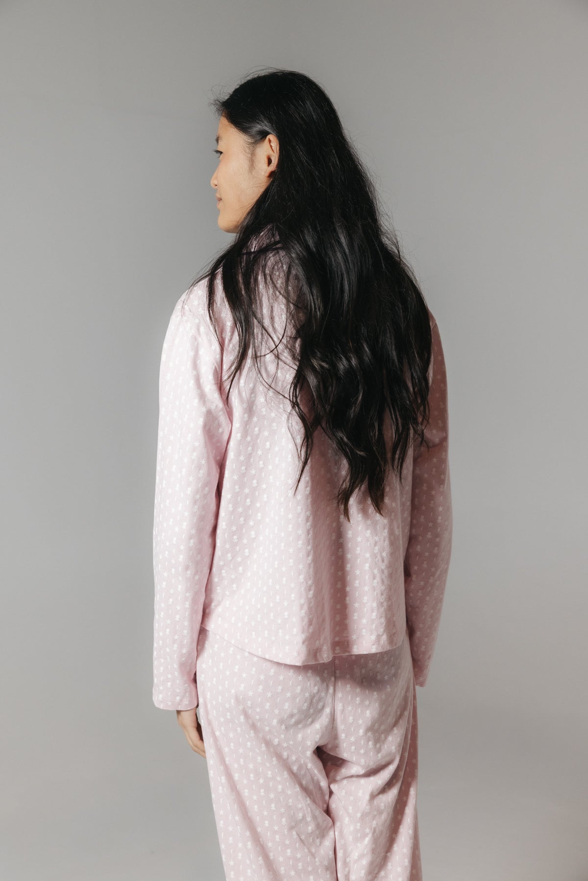 PIJAMA TEEN SOLAPA ROSA CLARO