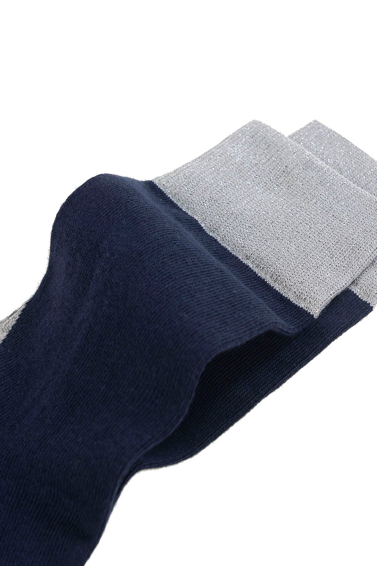 TEEN PACK 2 NAVY BLUE SOCKS