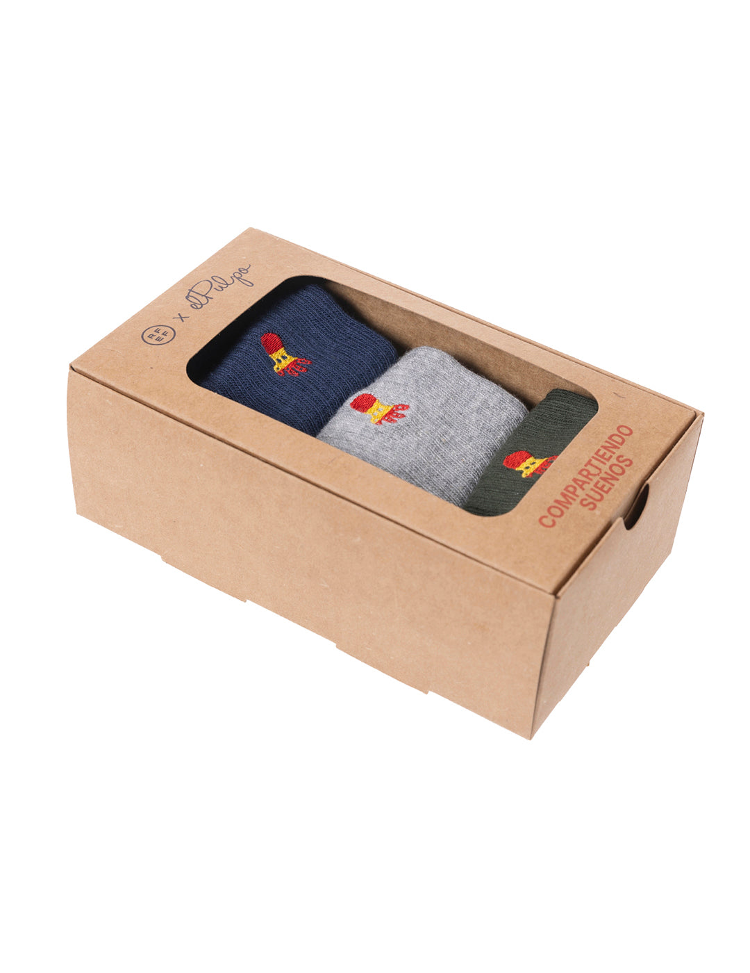 RFEF KIDS MULTICOLOR SOCKS PACK