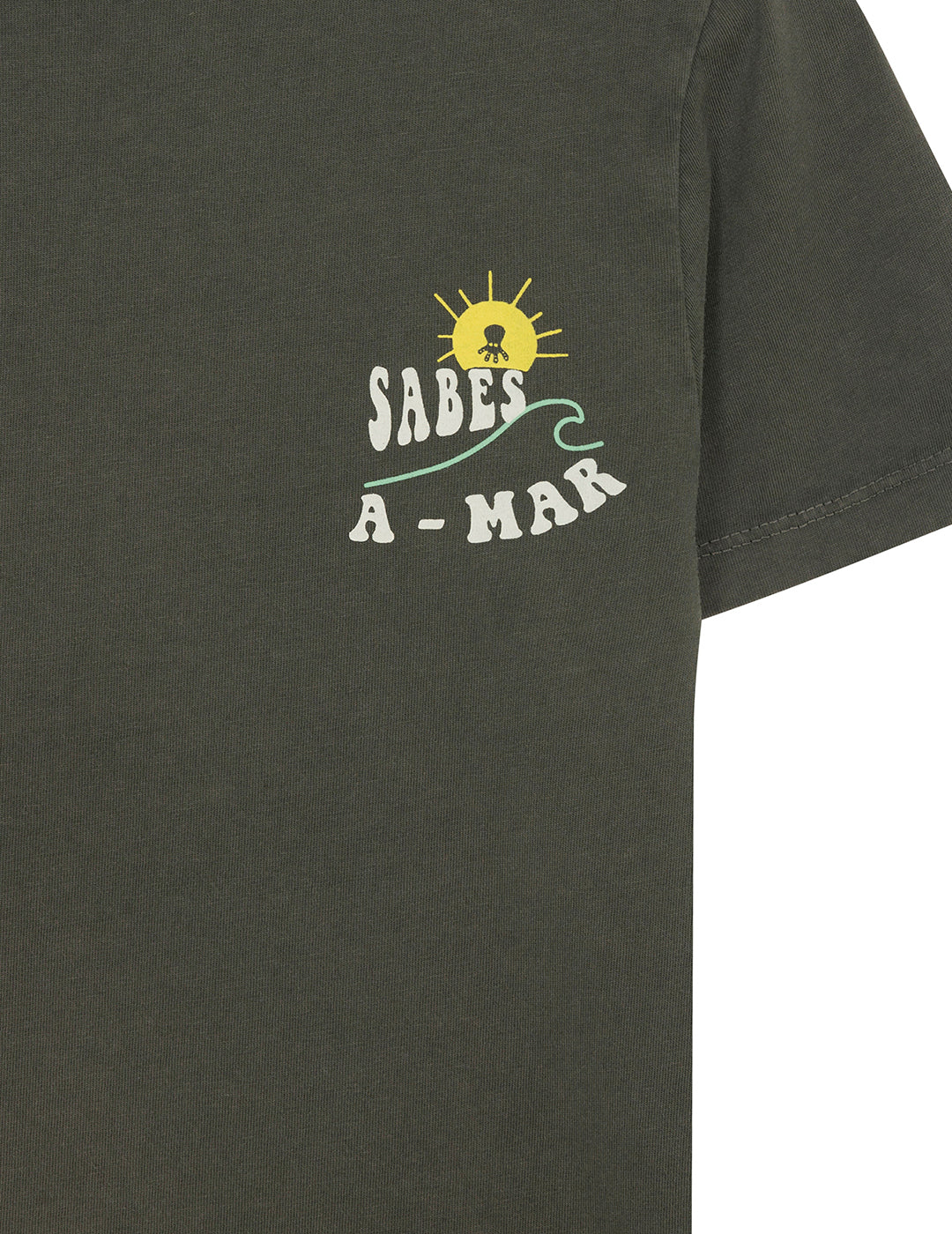 CHILDREN'S T-SHIRT WITH PRINT SABES A-MAR CARBON