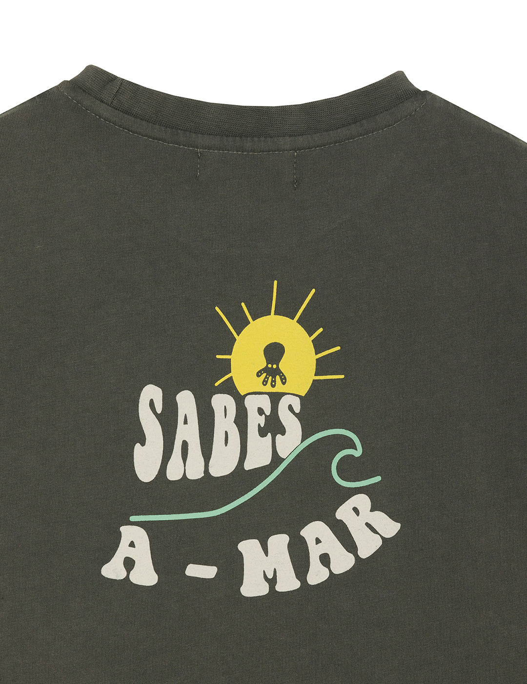 CHILDREN'S T-SHIRT WITH PRINT SABES A-MAR CARBON