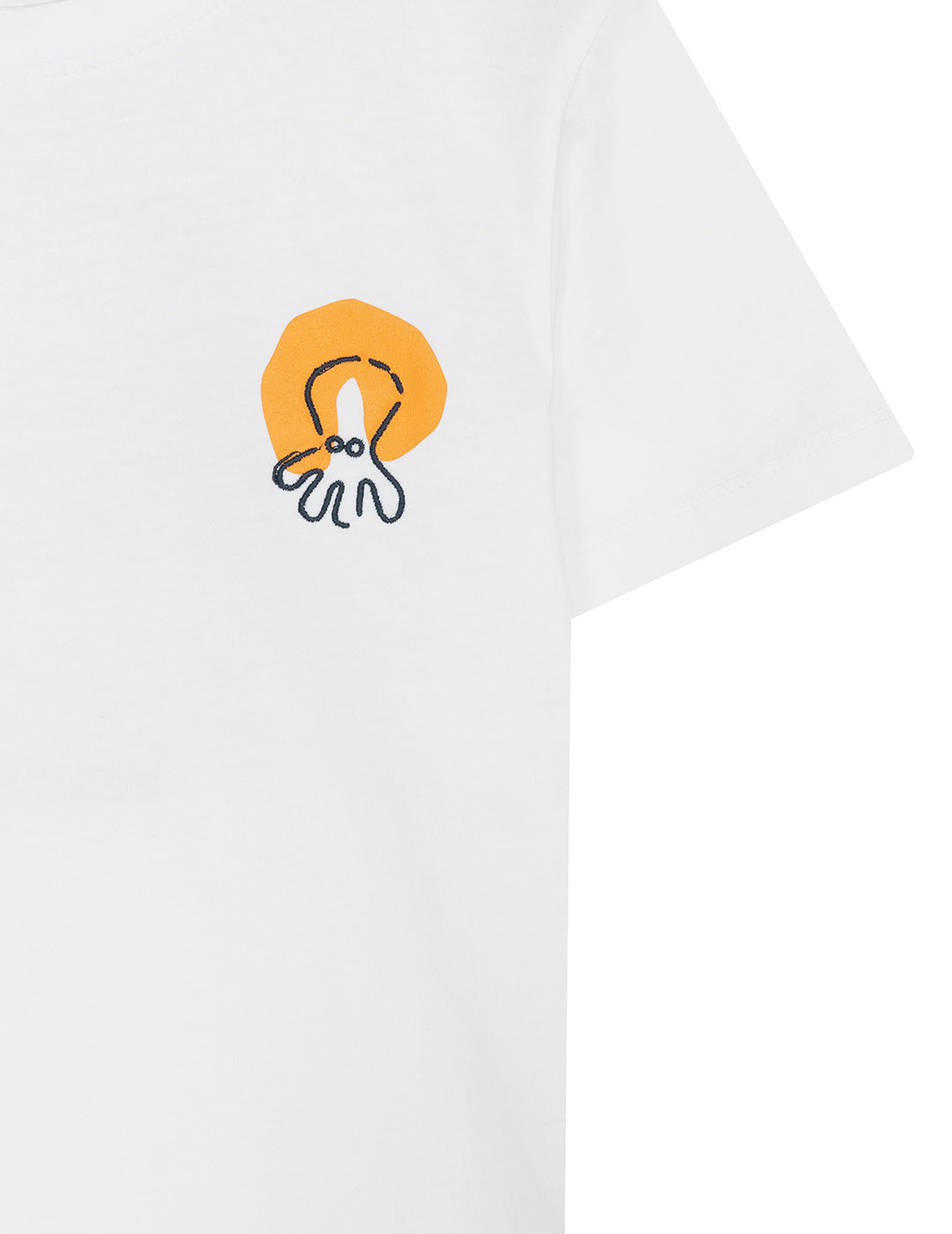 CAMISETA NIÑO ESTAMPADO ESENCIALES ACUARELA BLANCO PURO