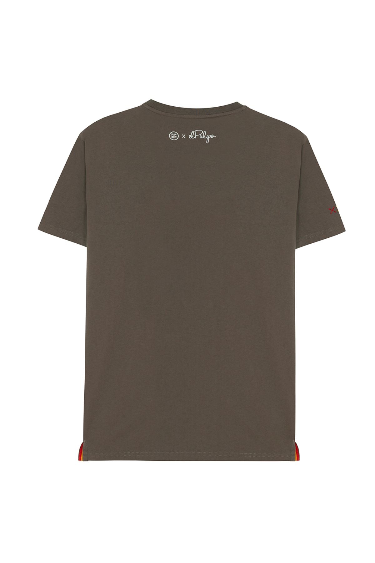 CAMISETA NIÑO ESTAMPADO SILUETA NARANJITO CARBÓN