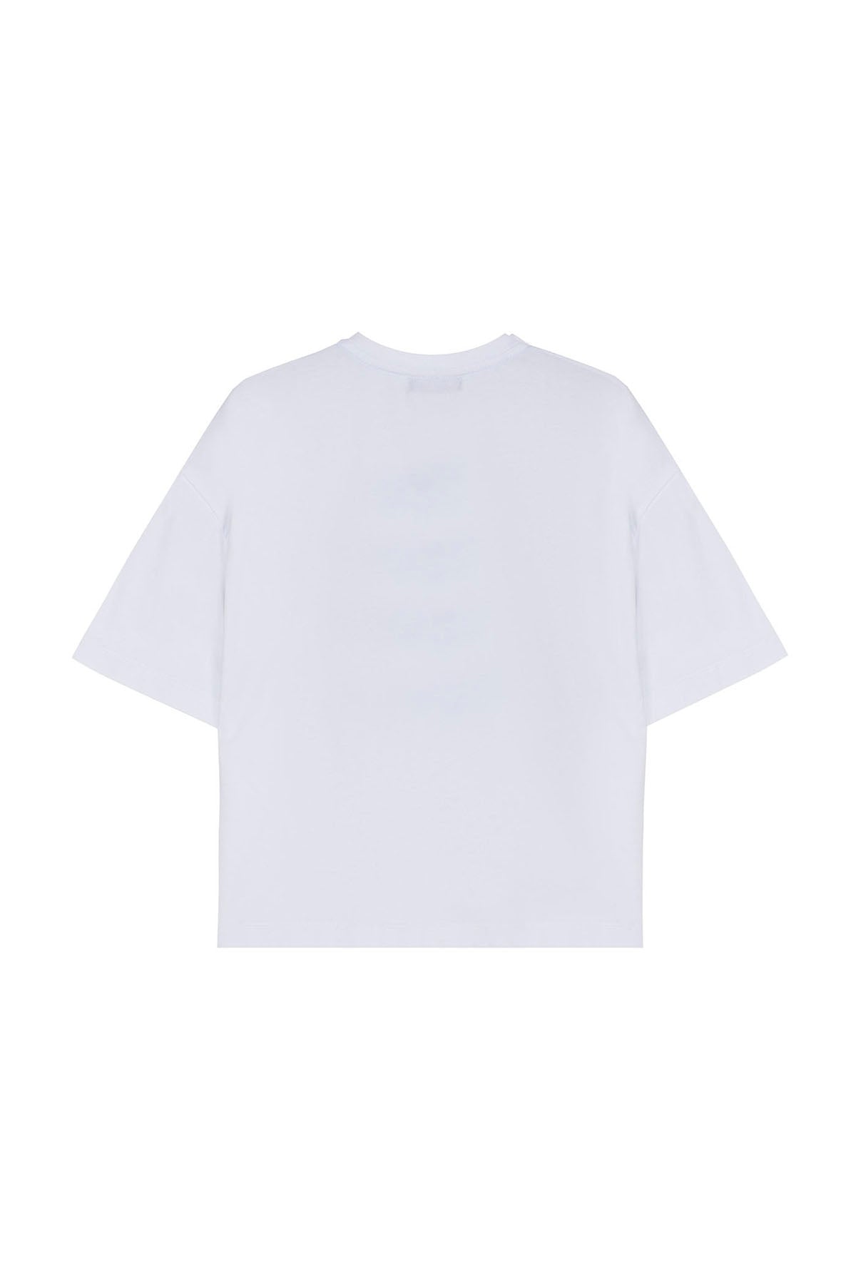 OVERSIZED ELPULPO SNORKEL KIDS T-SHIRT PURE WHITE