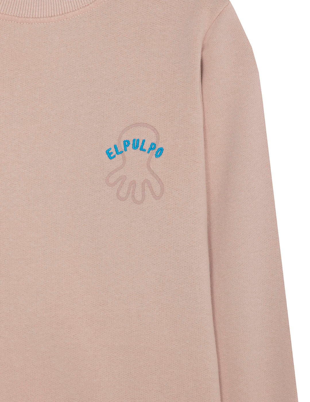 BOY'S SWEATSHIRT WITH CONTRAST EMBROIDERY THE SEA ALL CRAZY PINK DELAVÉ