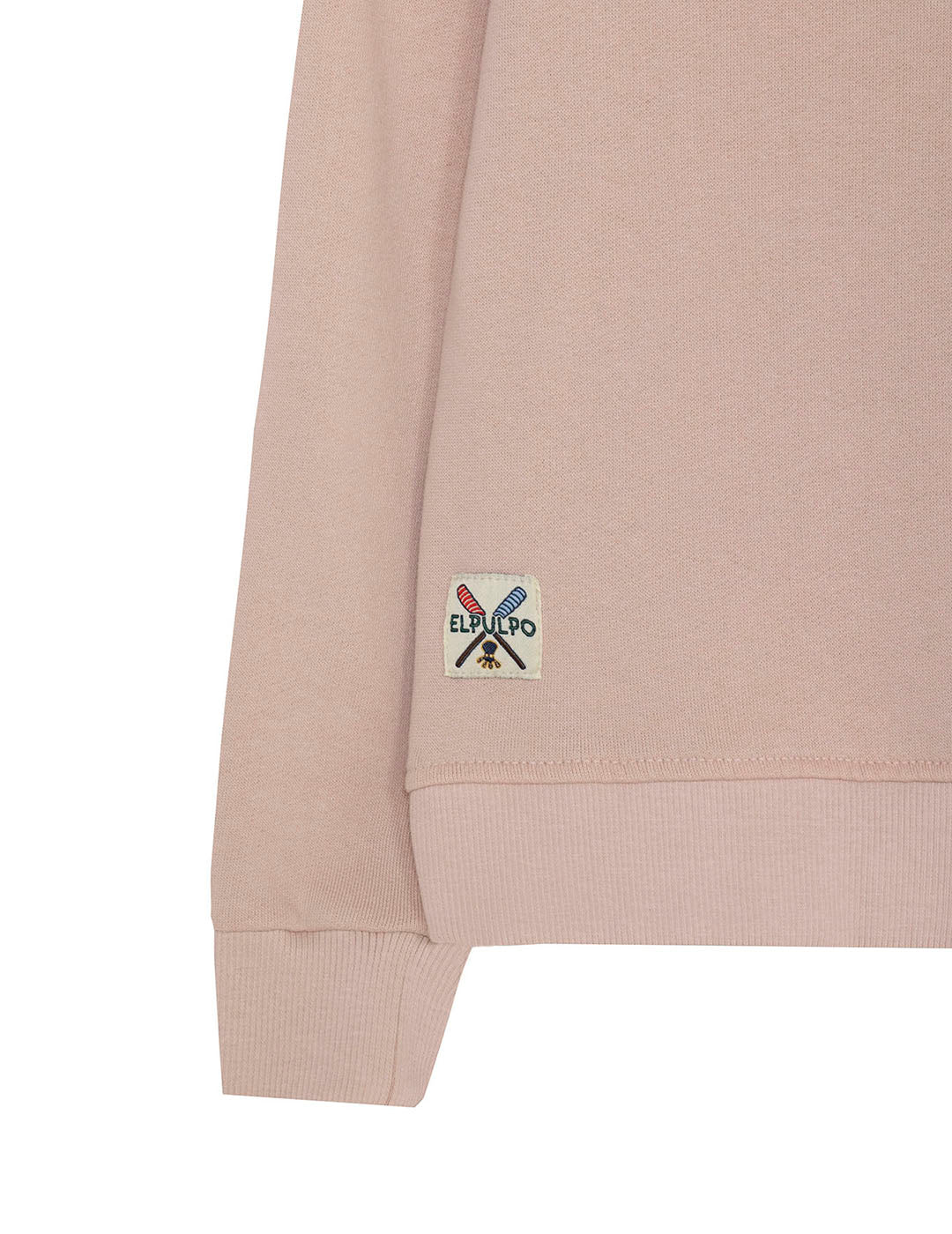 BOY'S SWEATSHIRT WITH CONTRAST EMBROIDERY THE SEA ALL CRAZY PINK DELAVÉ