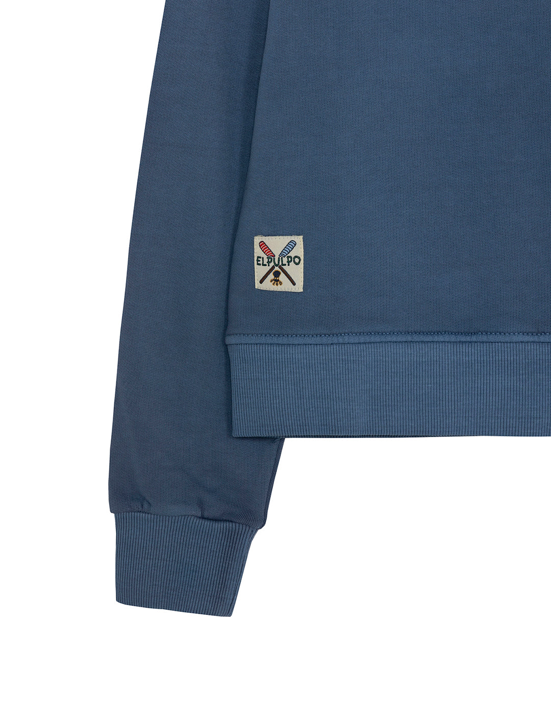 BOY'S SWEATSHIRT WITH ETHNIC PRINT ATLANTIC LIFE INDIGO DELAVÉ