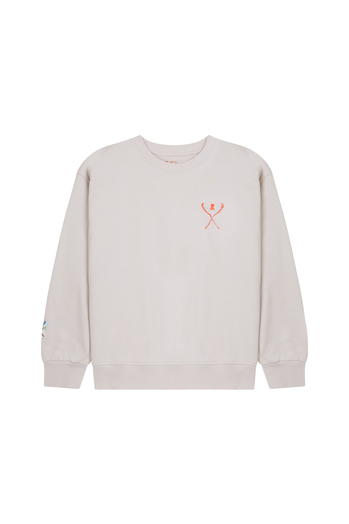 SUDADERA NIÑO OVERSIZE PALAS DIBUJADAS ARENA