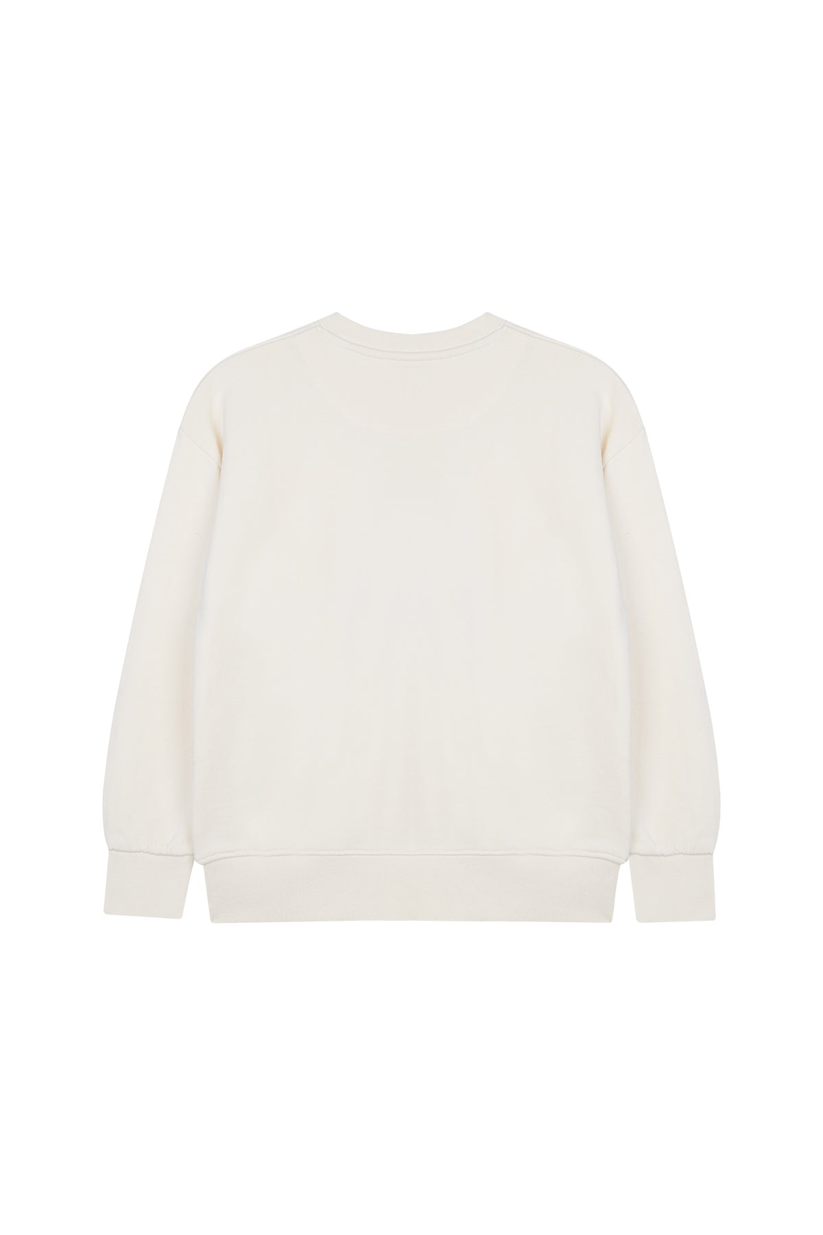 SUDADERA NIÑO OVERSIZE ELPULPO SKI BLANCO ROTO