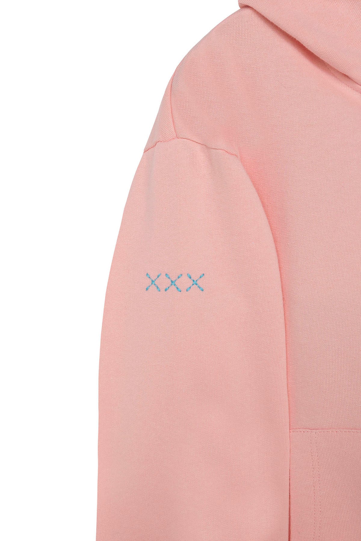 KIDS' SWEATSHIRT WITH HOODIE SEALOVERS CLUB PINK PRINT