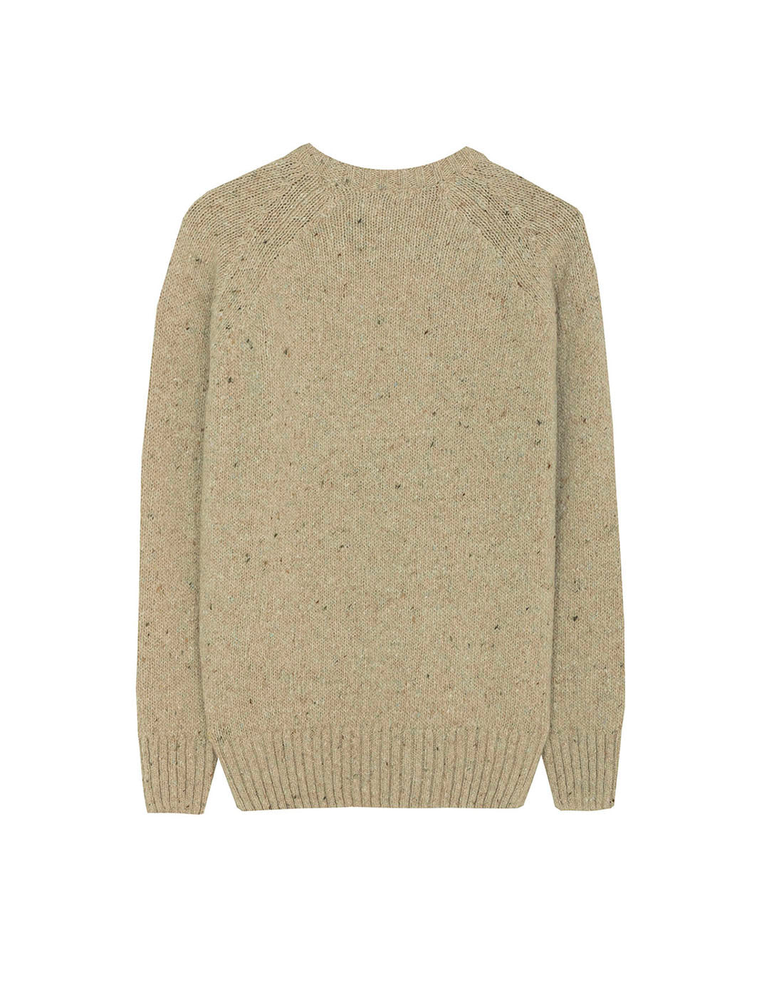 BOY'S SWEATER IN OFF-WHITE MARBLE KNIT