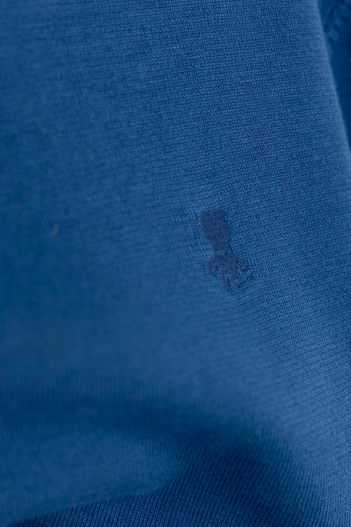 BASIC EXTRA FINE WASHED KIDS SWEATER INDIGO