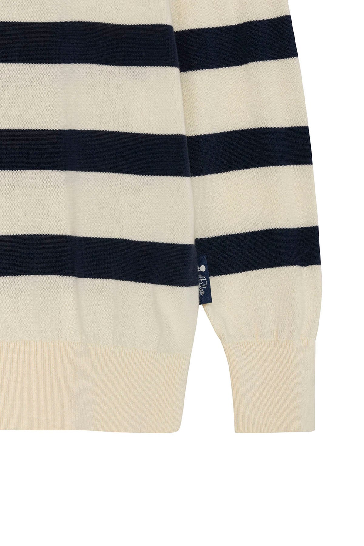 BOY'S SAILOR SWEATER WITH MULTICOLOR PATCH