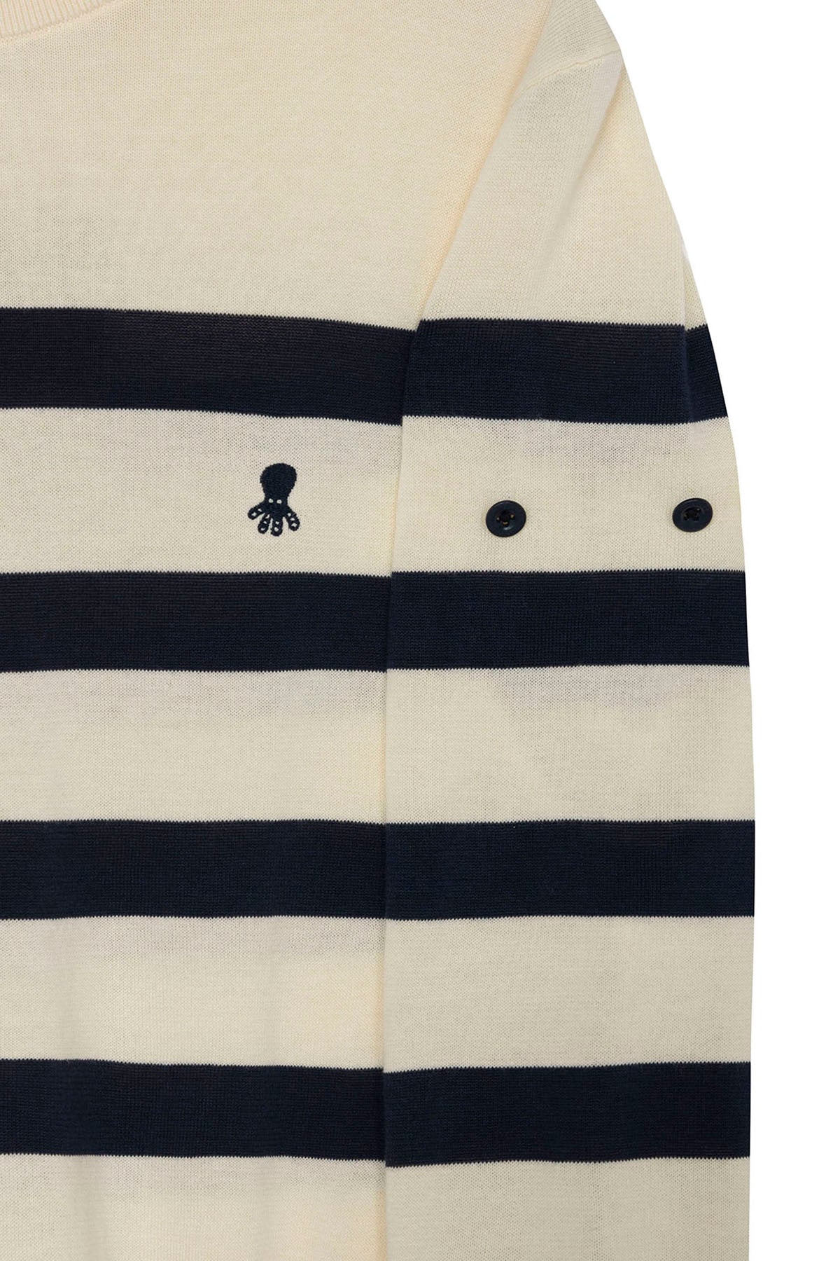 BOY'S SAILOR SWEATER WITH MULTICOLOR PATCH