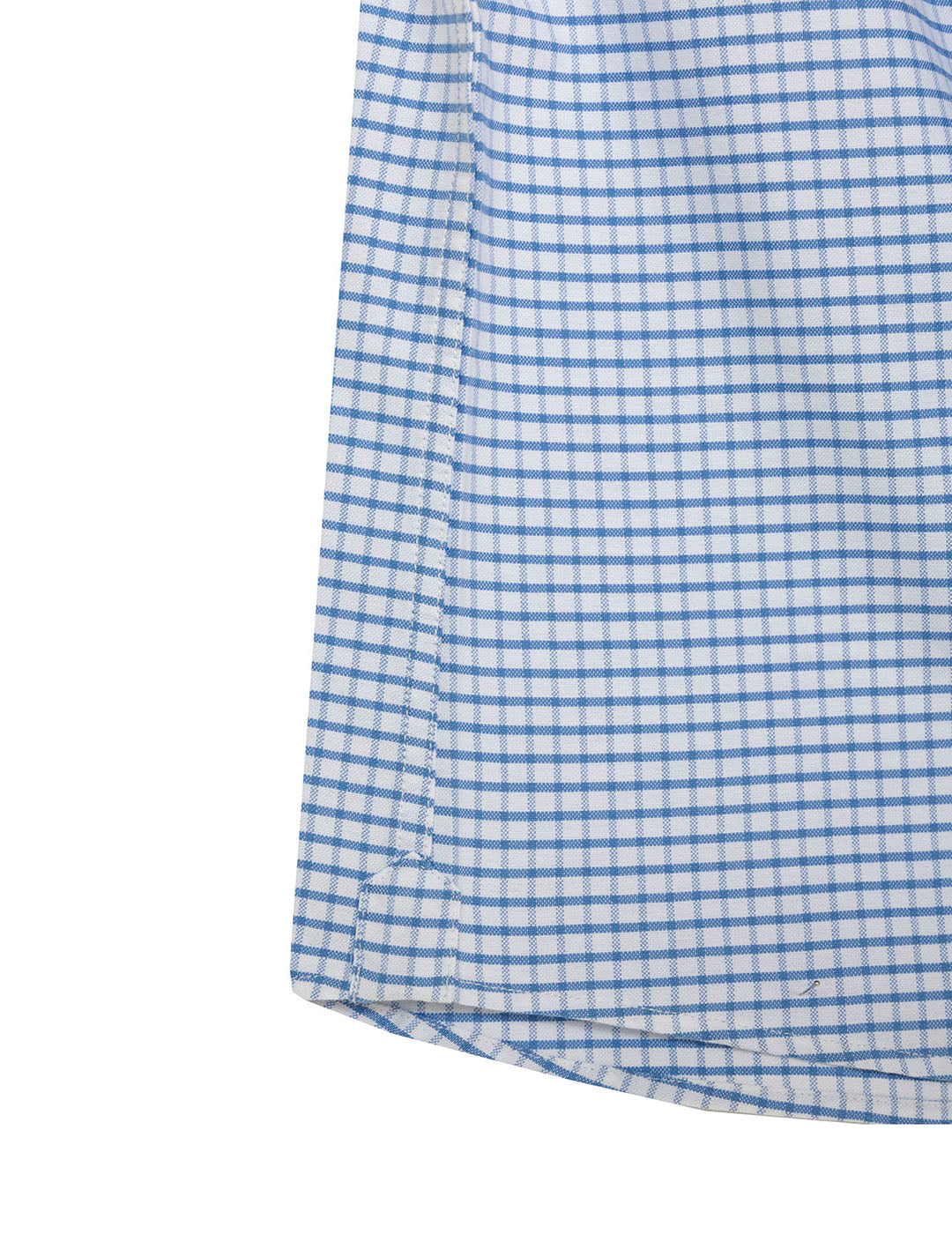 CAMISA NIÑO CUADROS NILO OXFORD AZUL CELESTE