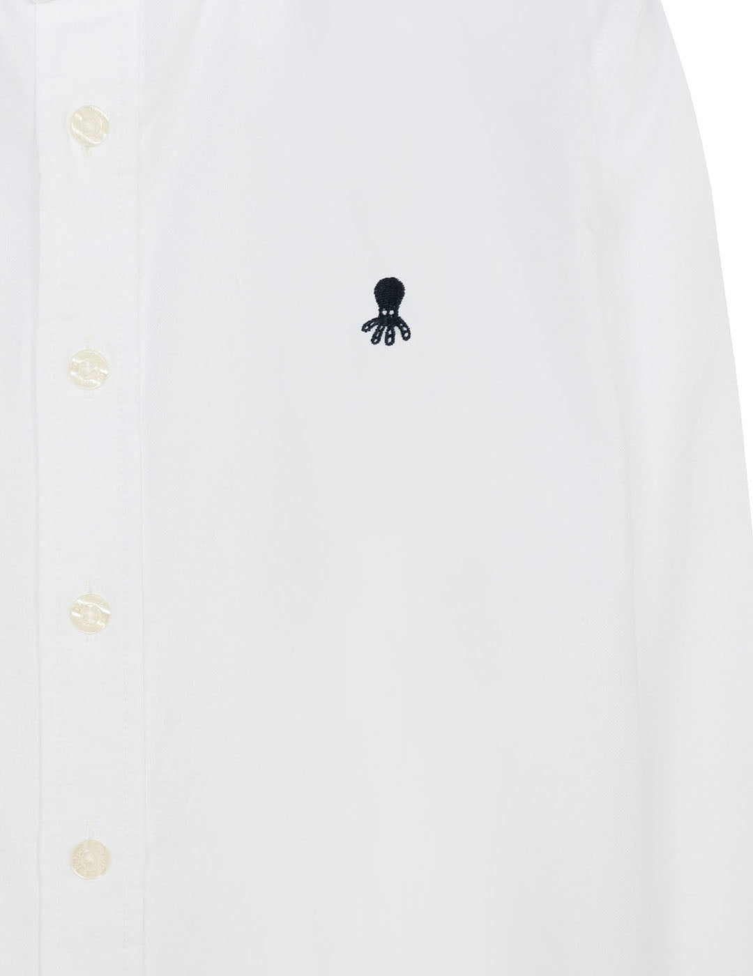 BASIC OXFORD SHIRT FOR BOYS IN PURE WHITE