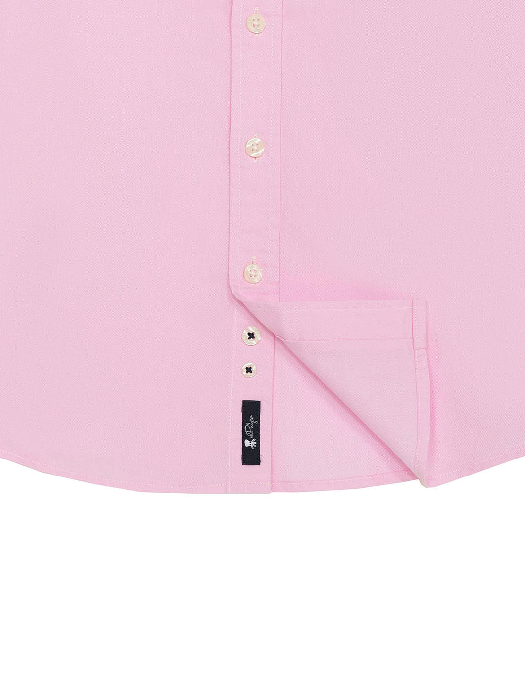 CAMISA NIÑO BÁSICA OXFORD ROSA