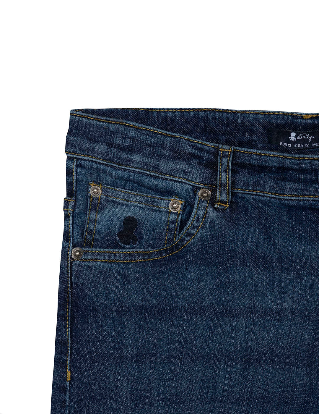 INDIGO DELAVÉ CHILDREN'S FIVE-POCKET JEANS PANTS