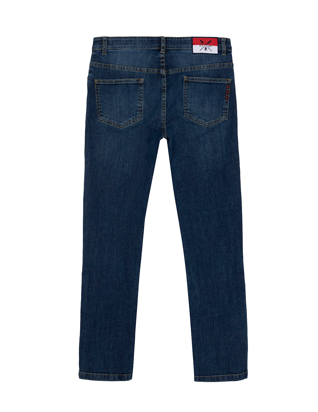 INDIGO DELAVÉ CHILDREN'S FIVE-POCKET JEANS PANTS