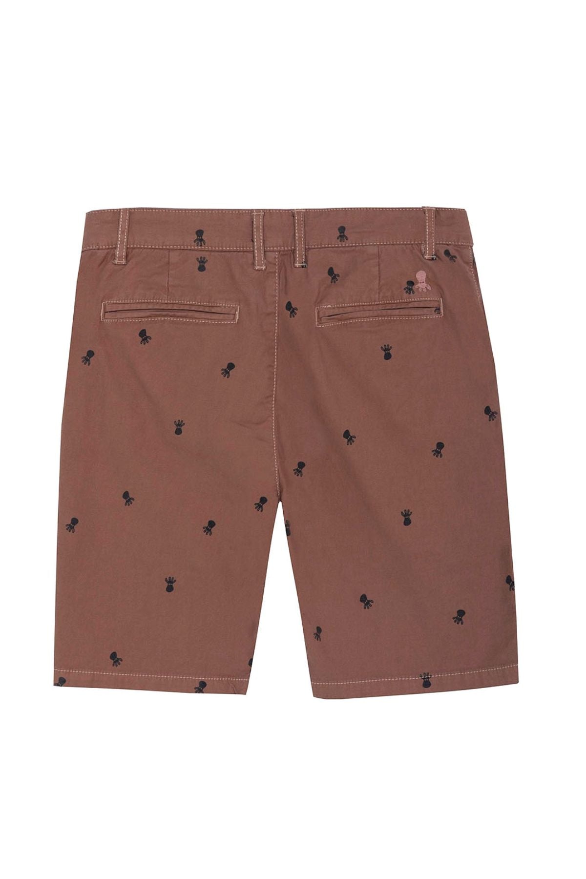 BERMUDA NIÑO ALL OVER ROSA DELAVÉ OSCURO