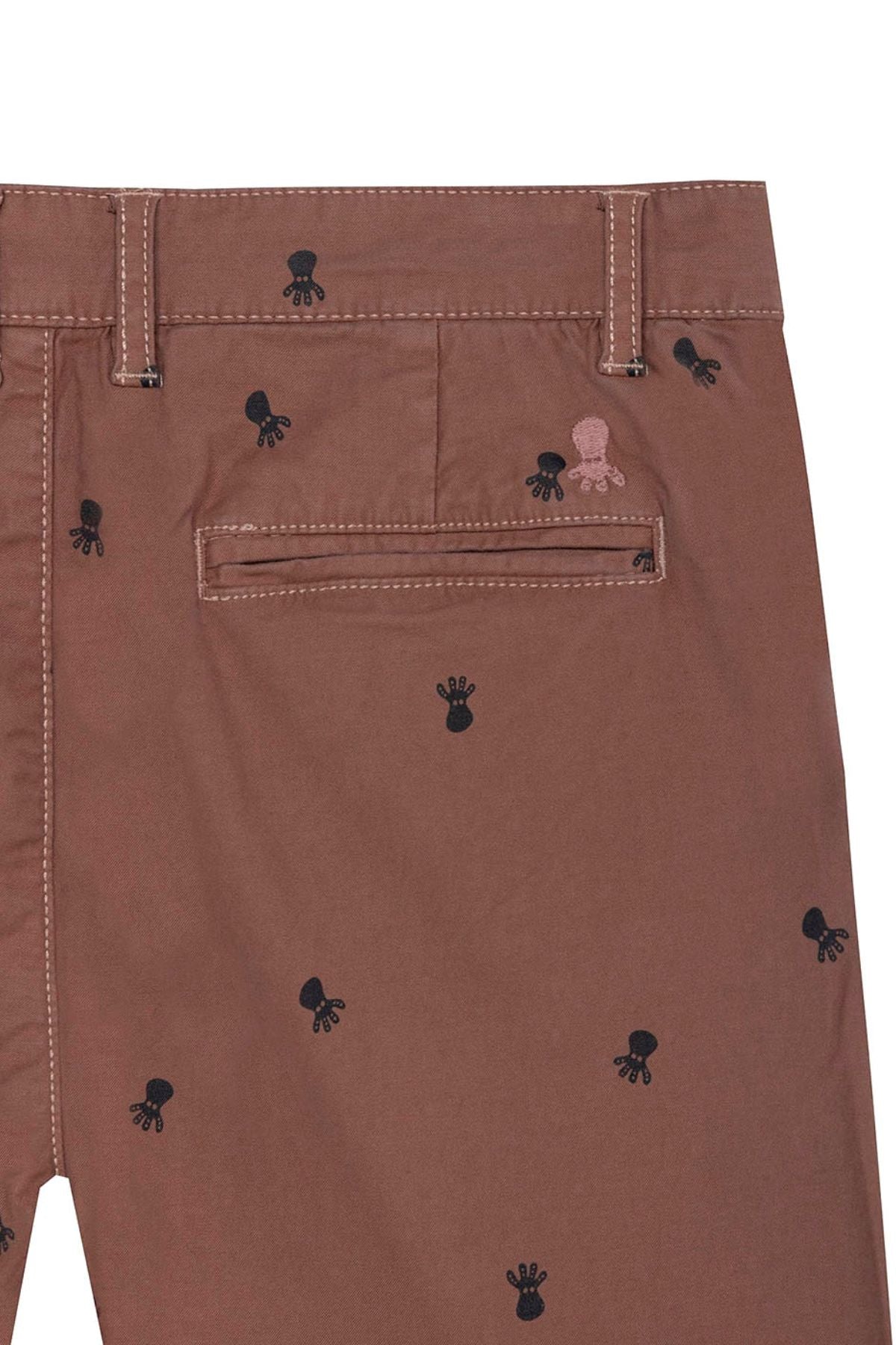 BERMUDA NIÑO ALL OVER ROSA DELAVÉ OSCURO