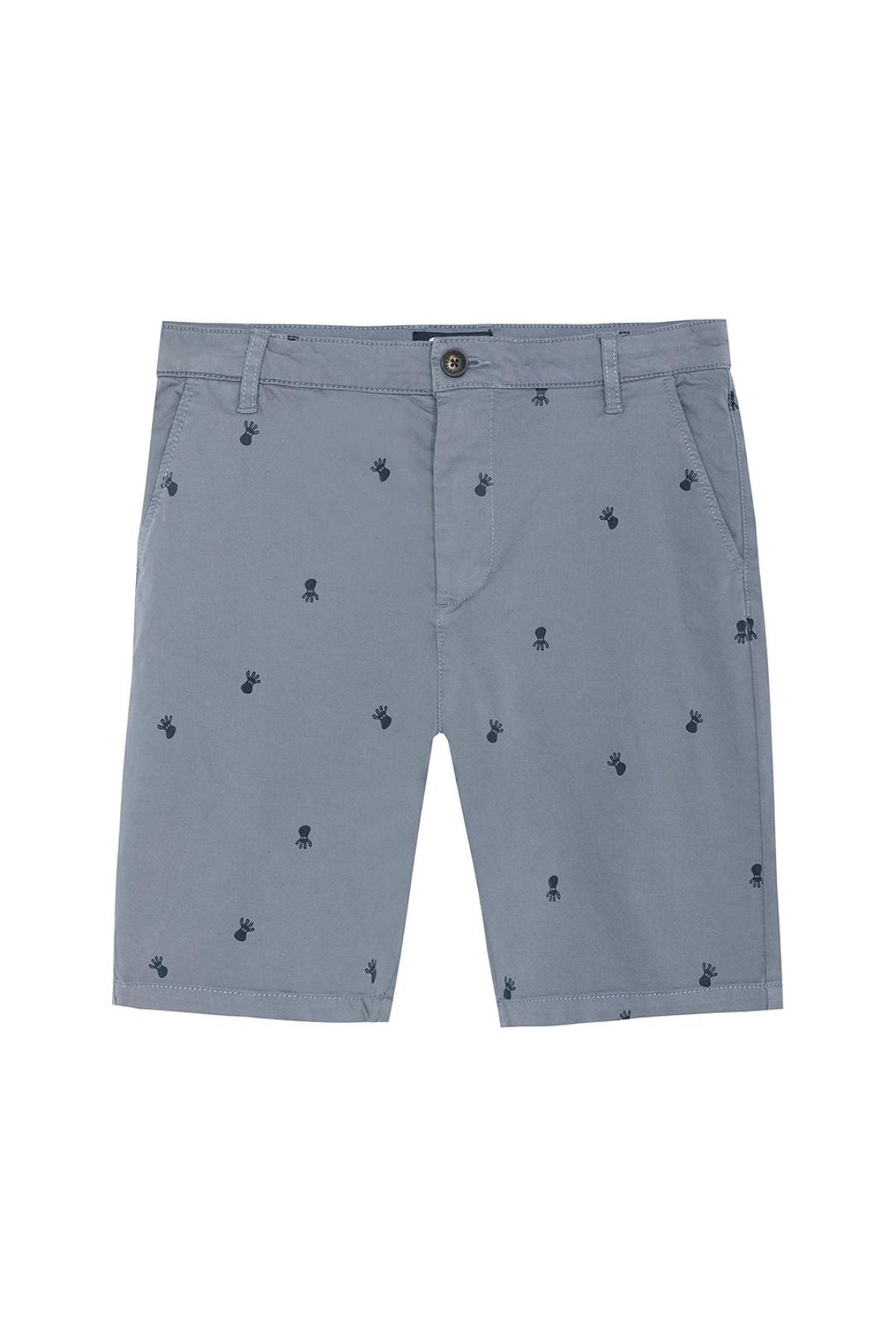 BERMUDA NIÑO ALL OVER AZUL LAVANDA