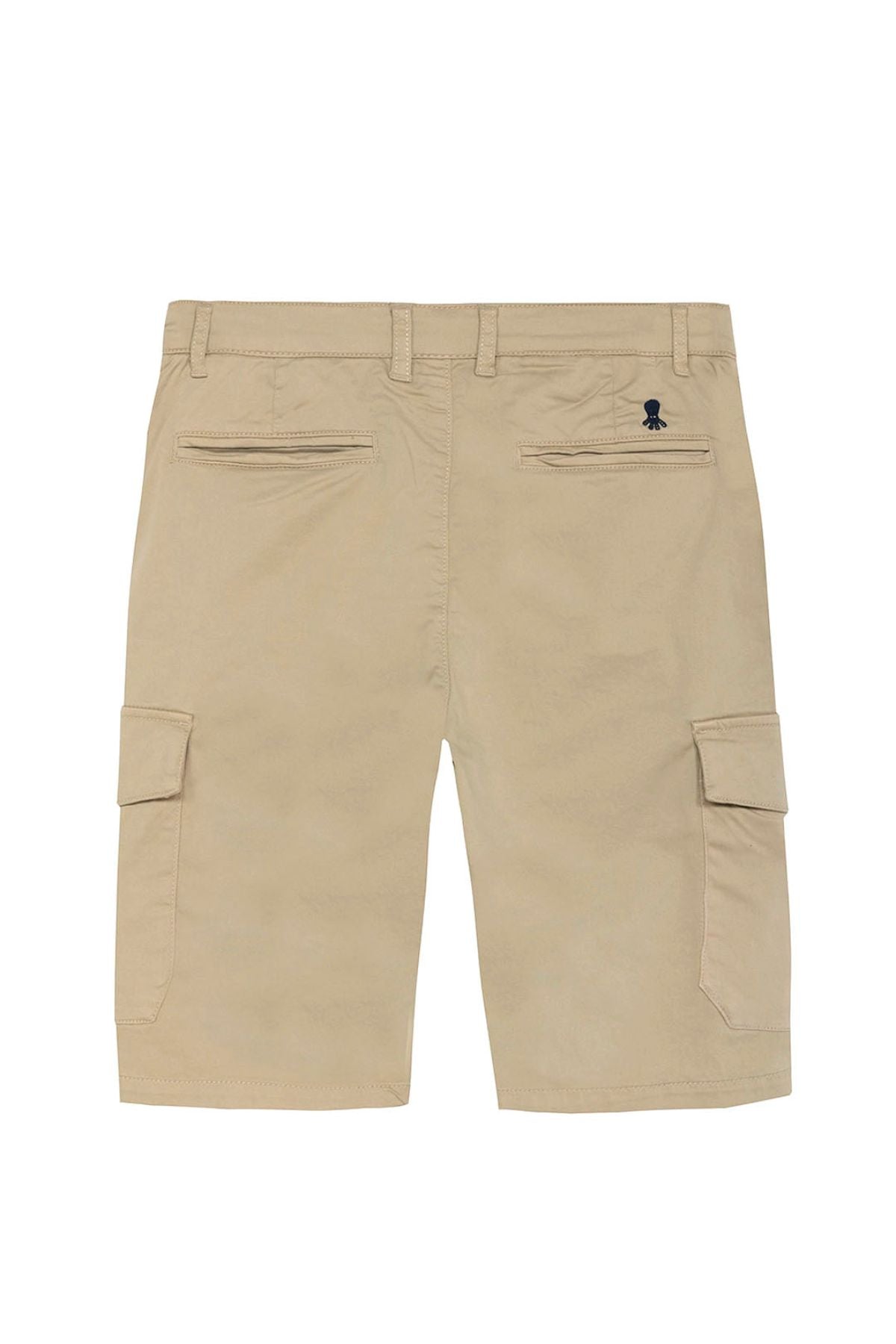 BERMUDA NIÑO PATCH CARGO BEIGE
