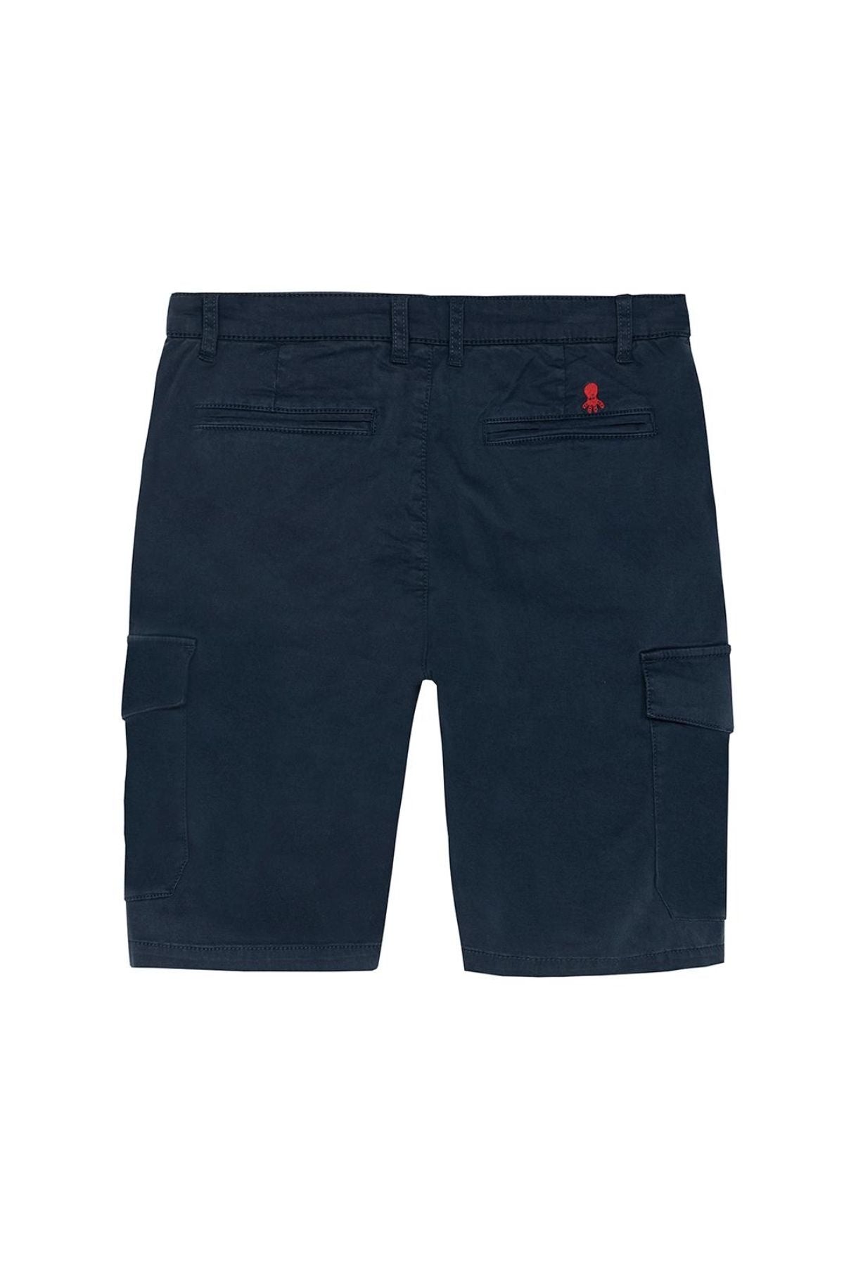 BERMUDA NIÑO PATCH CARGO ELECTRIC BLUE