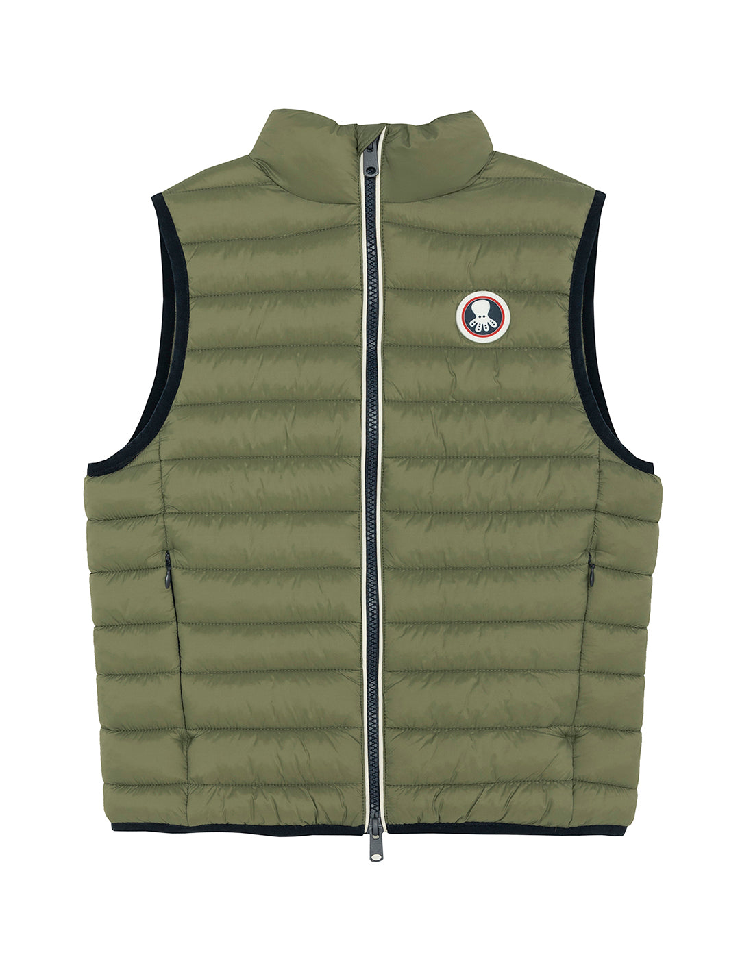 PANTICOSA 2.0 PADDED BOY'S VEST KHAKI GREEN