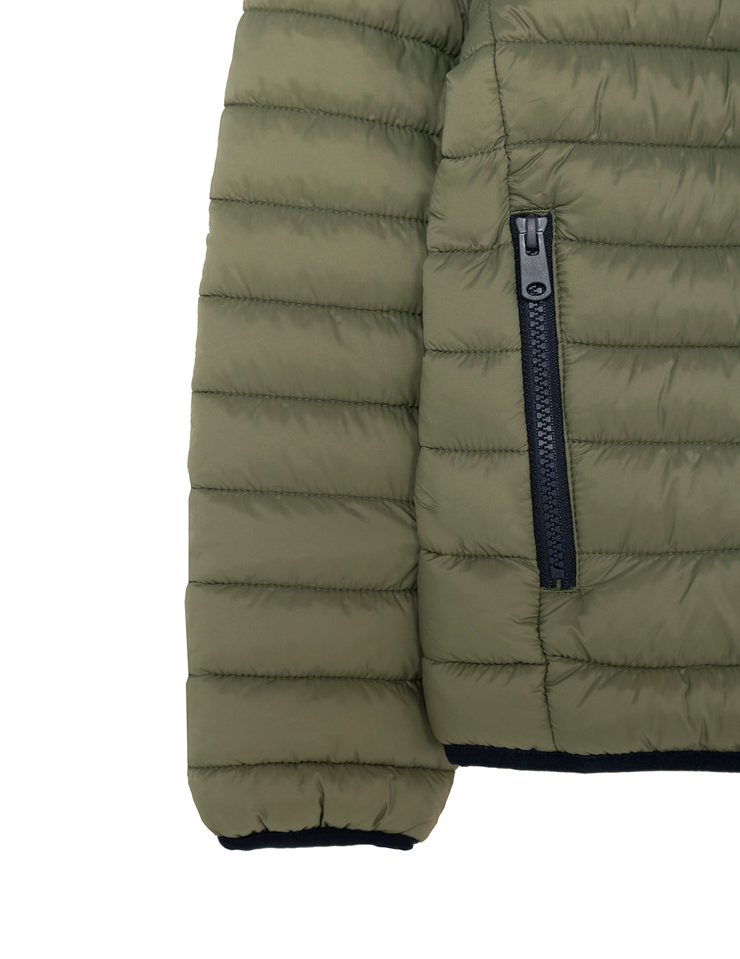 STANLEY KHAKI GREEN PADDED BOYS JACKET