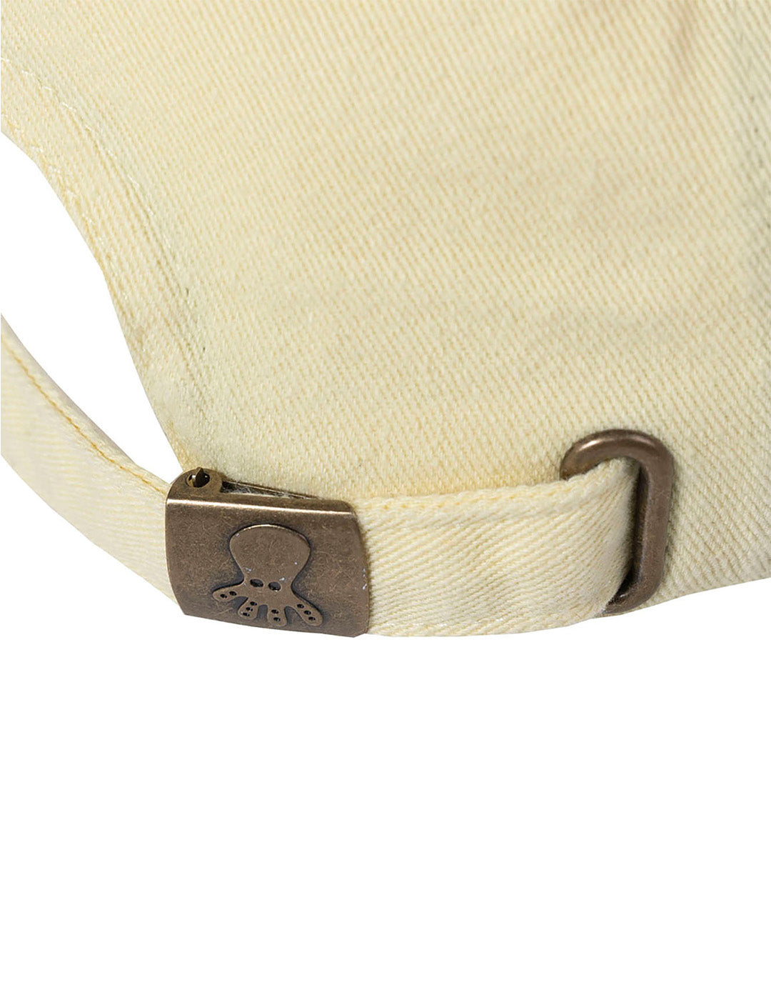 DELAVÉ YELLOW BASIC LOGO WASHED CHILDREN'S CAP