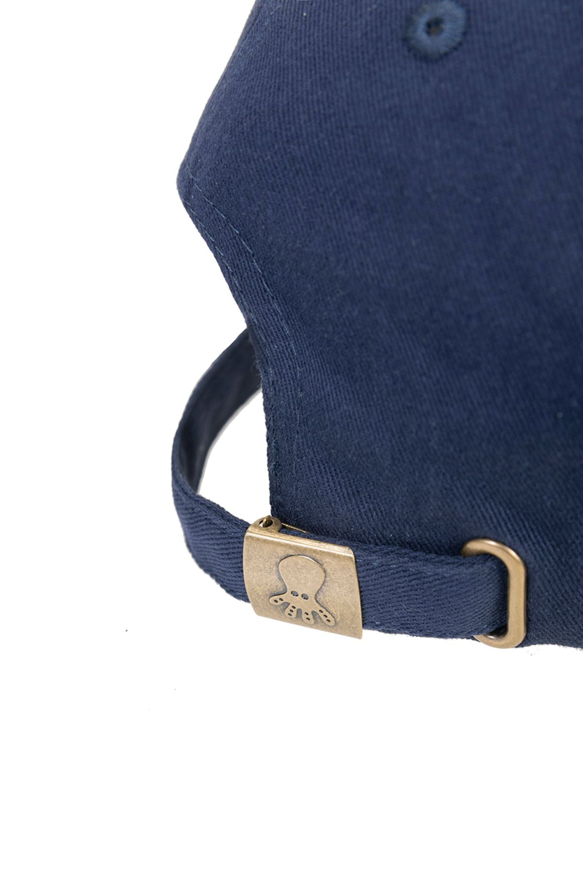 GORRA NIÑO LAVADA ESTAMPADO ELPULPO Y NARANJITO AZUL MARINO DELAVÉ