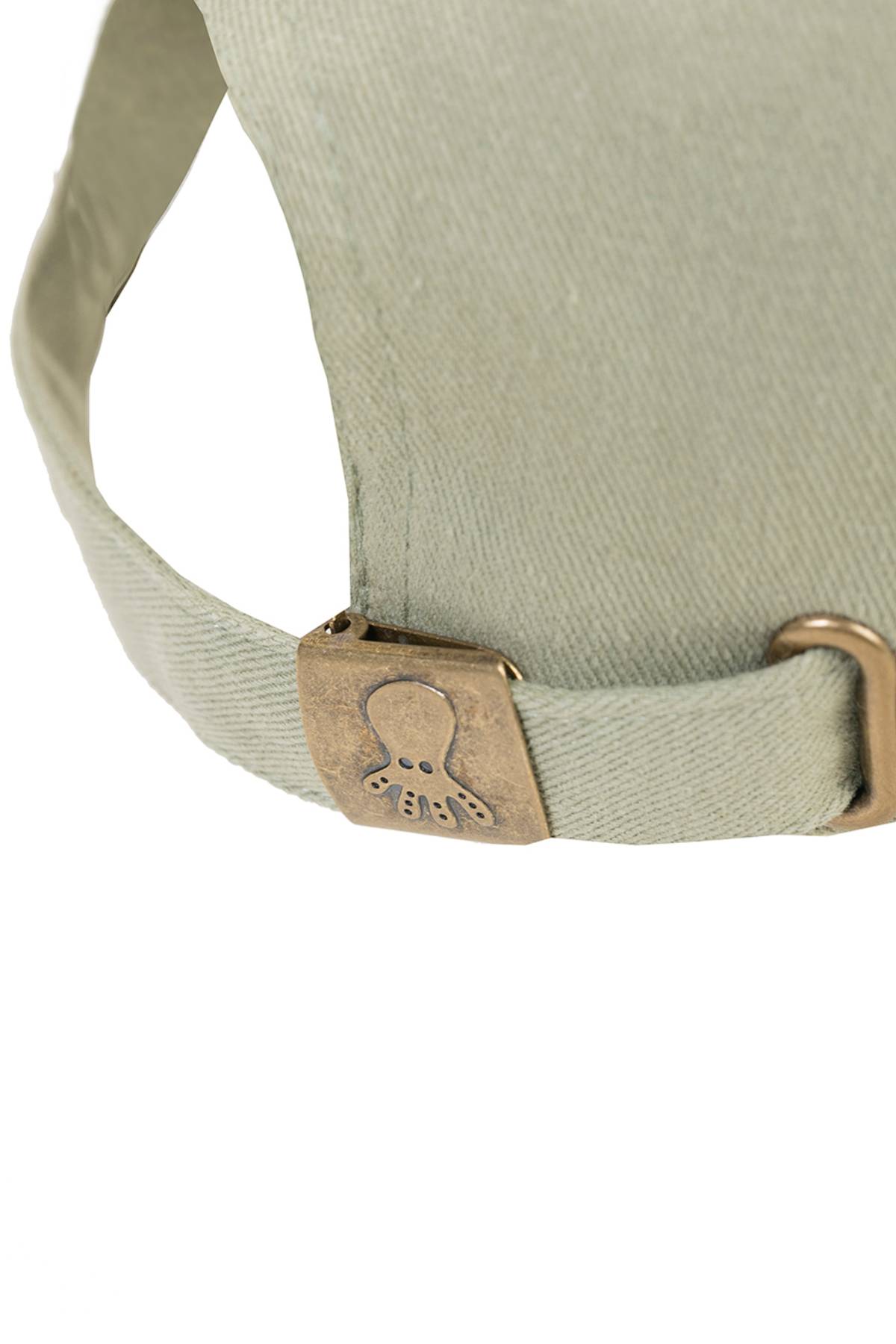 GORRA NIÑO LAVADA ESTAMPADO ELPULPO Y NARANJITO VERDE SALVIA