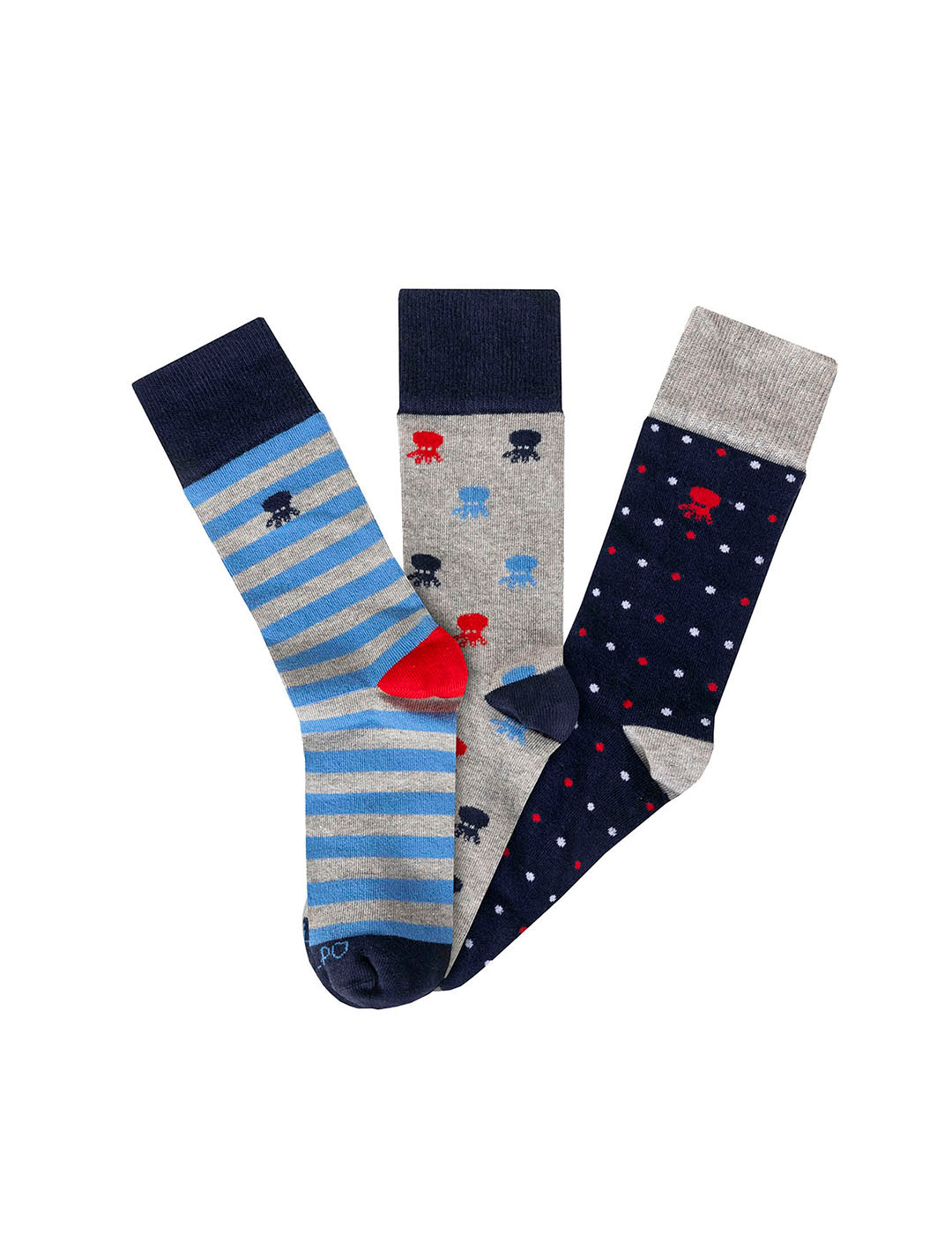 PACK OF KIDS SOCKS SHADES OF WINTER MULTICOLOR