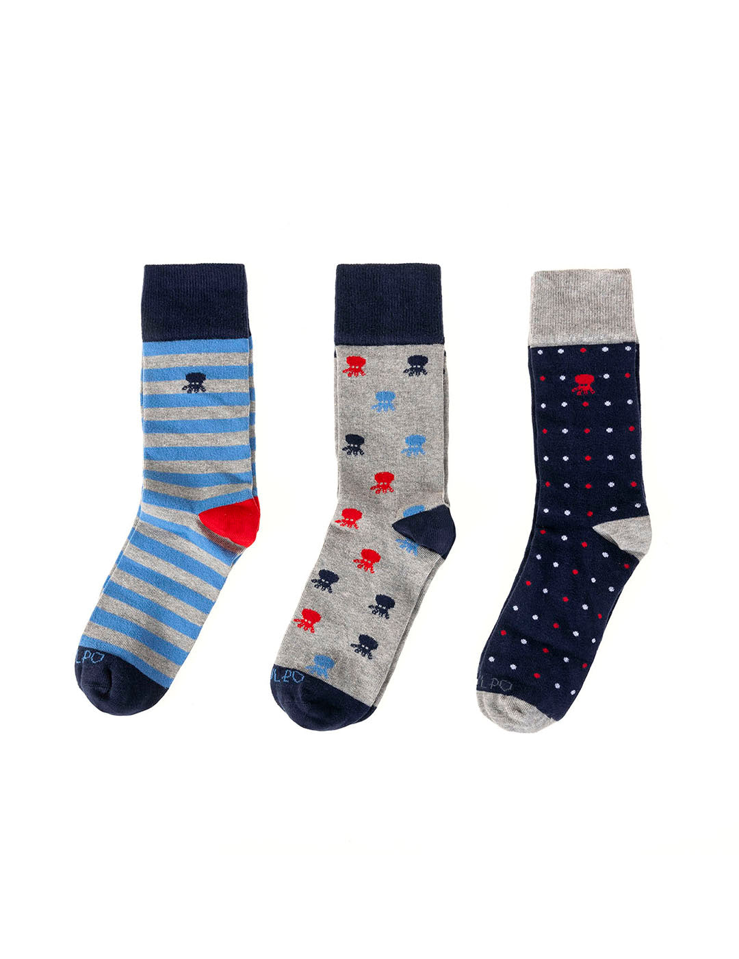 PACK OF KIDS SOCKS SHADES OF WINTER MULTICOLOR