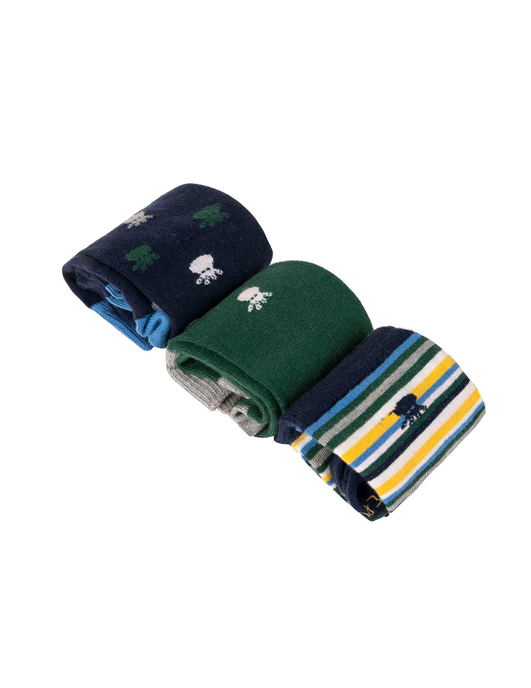 BLUE MOUNTAIN MULTICOLOR SOCKS KIDS PACK