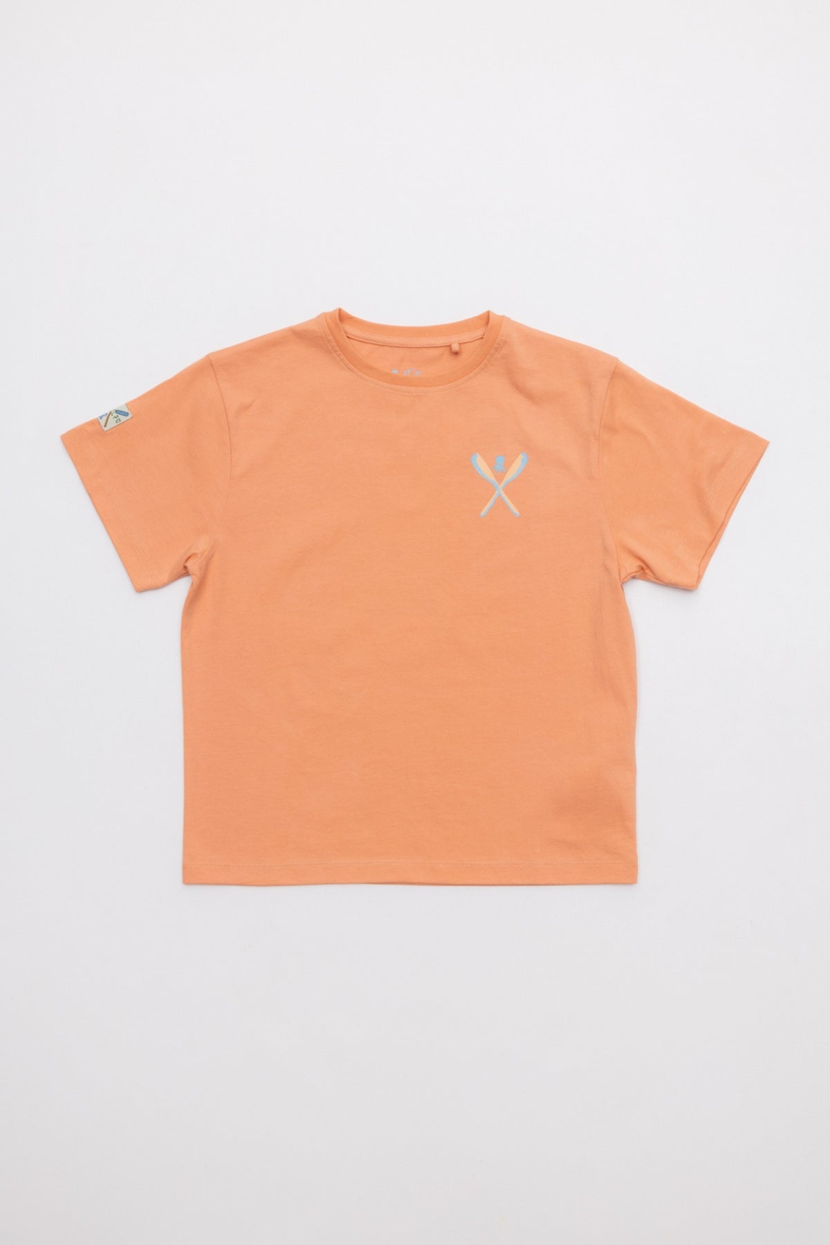 CAMISETA NIÑO PALAS DIBUJADAS MELOCOTÓN