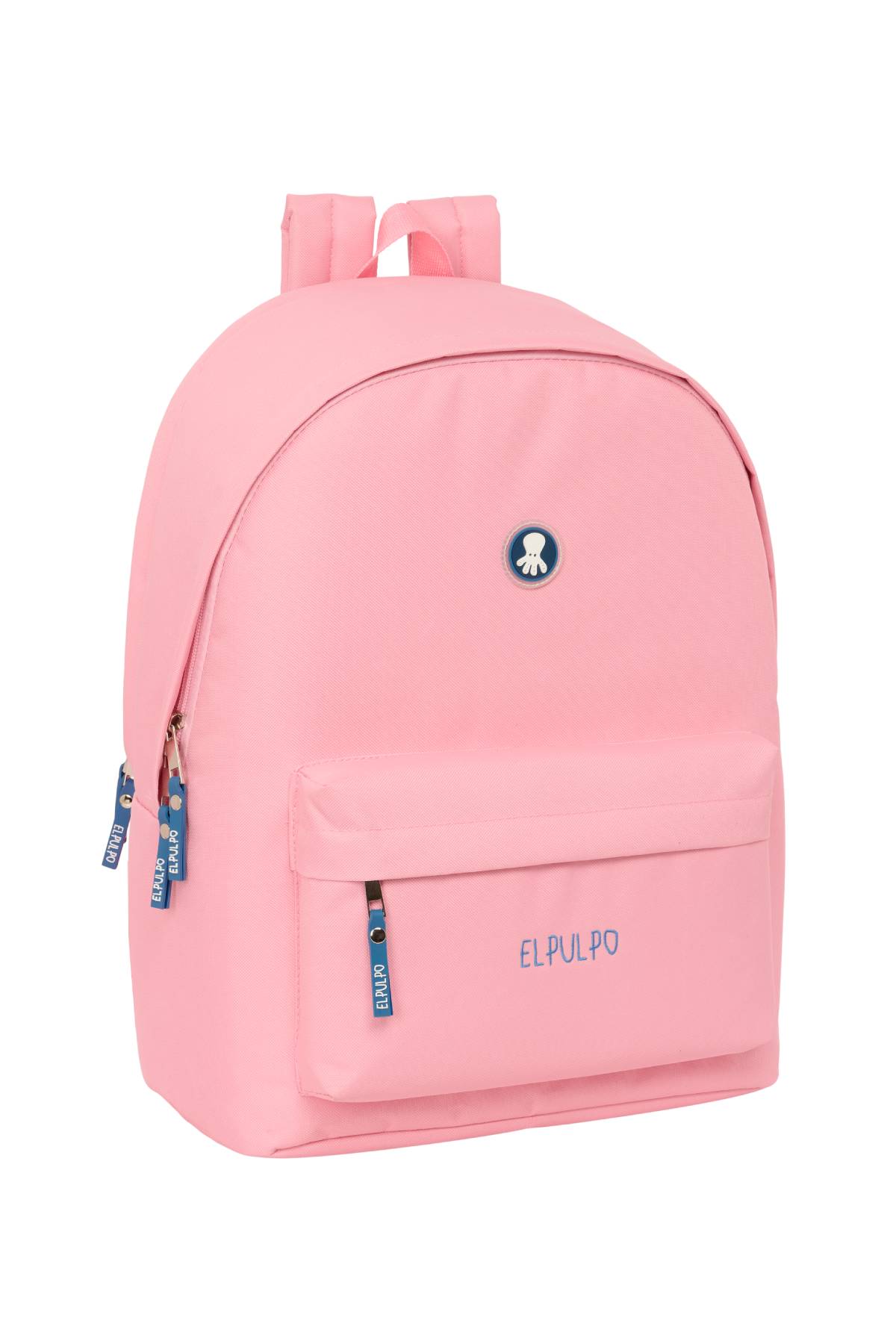 MOCHILA DOBLE PARA PORTATIL 15,6"+USB EL PULPO "ROSA"