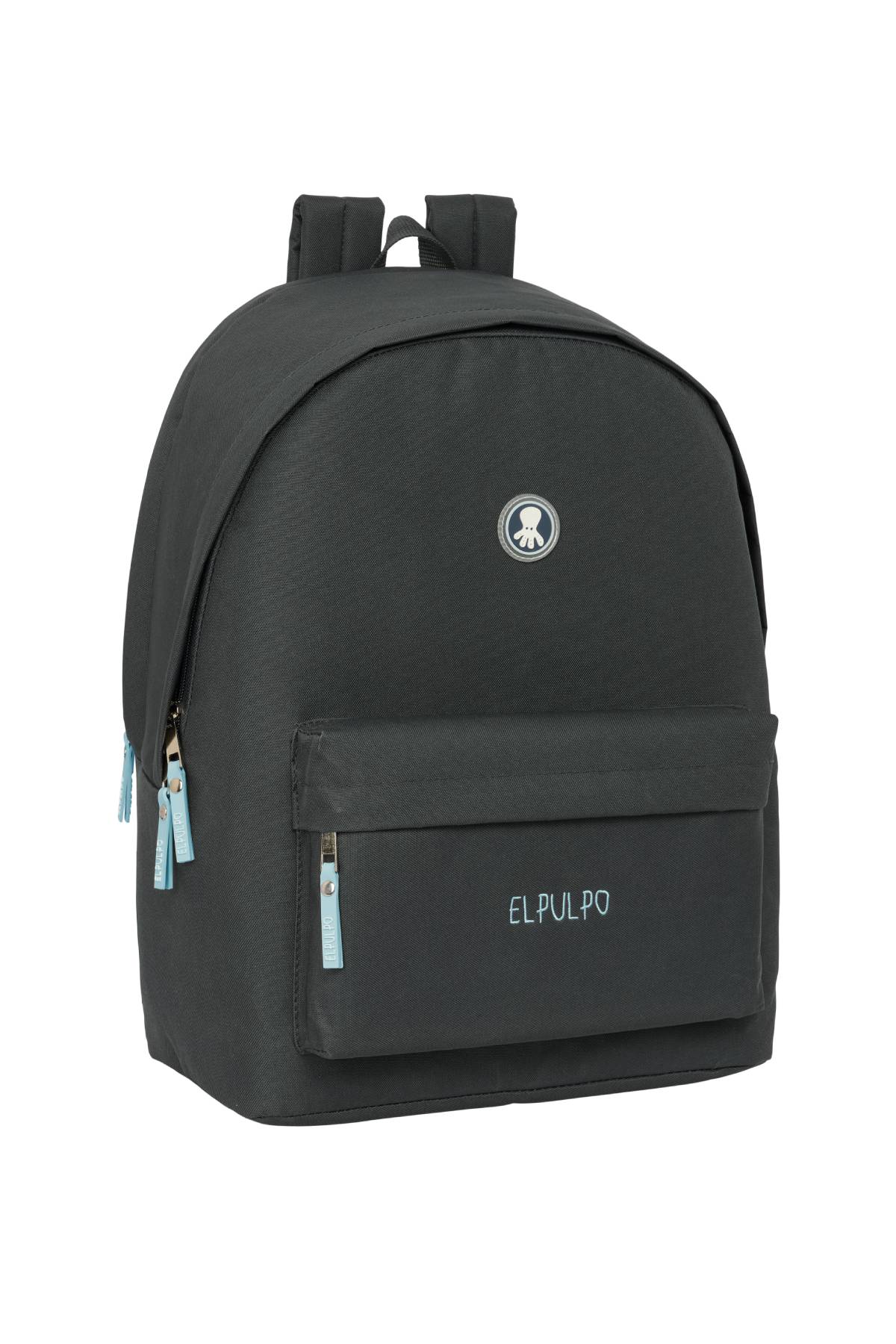 MOCHILA DOBLE PARA PORTATIL 15,6"+USB EL PULPO "GRAFITO"