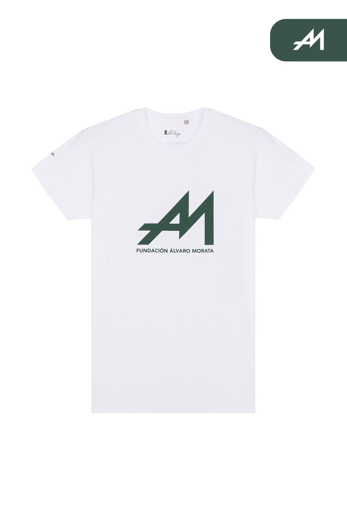 ÁLVARO MORATA FOUNDATION PRINTED T-SHIRT PURE WHITE