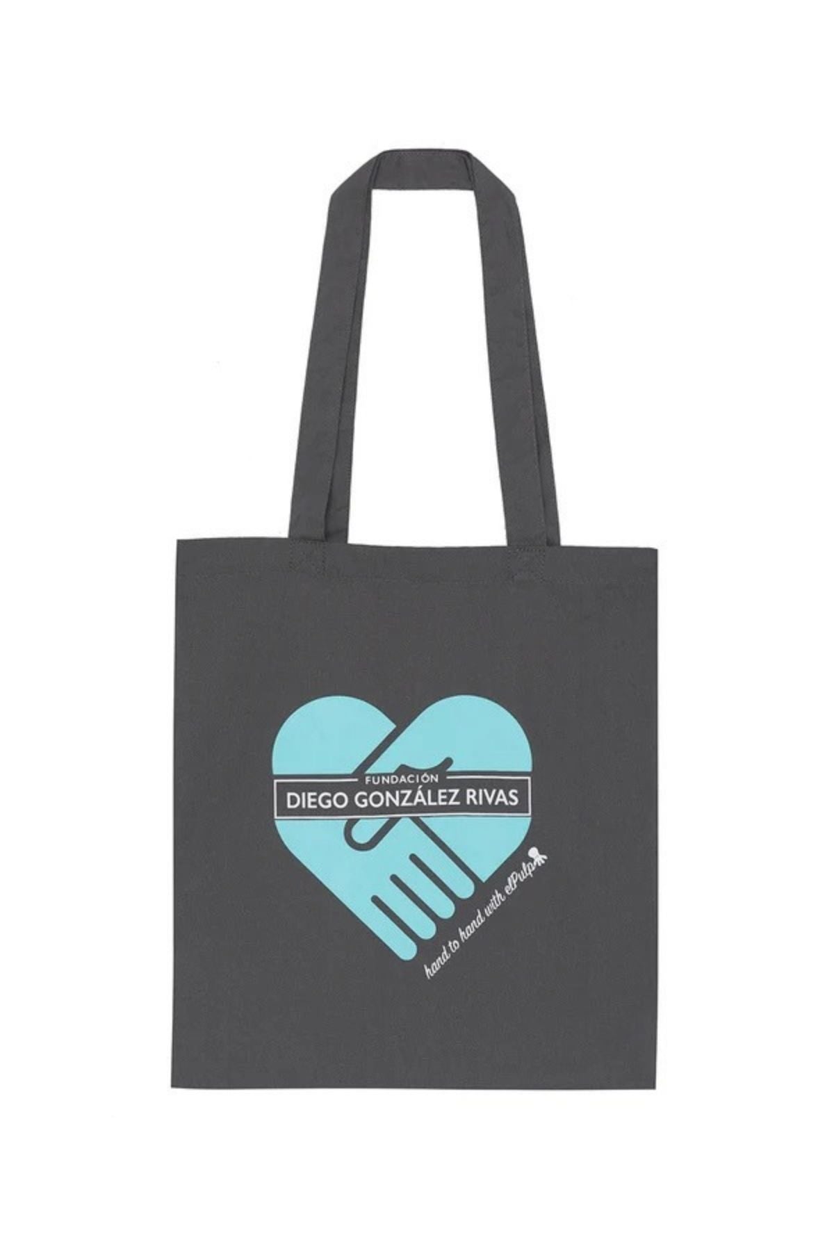 TOTE ESTAMPADA FUNDACIÓN DIEGO GONZÁLEZ RIVAS CARBÓN