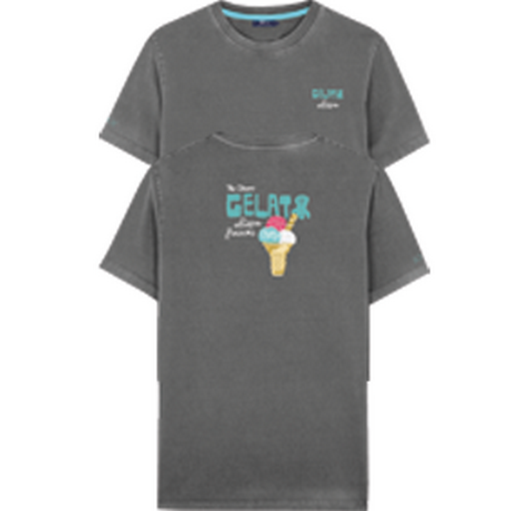 CAMISETA ESTAMPADO ELPULPO GELATO ANTRACITA