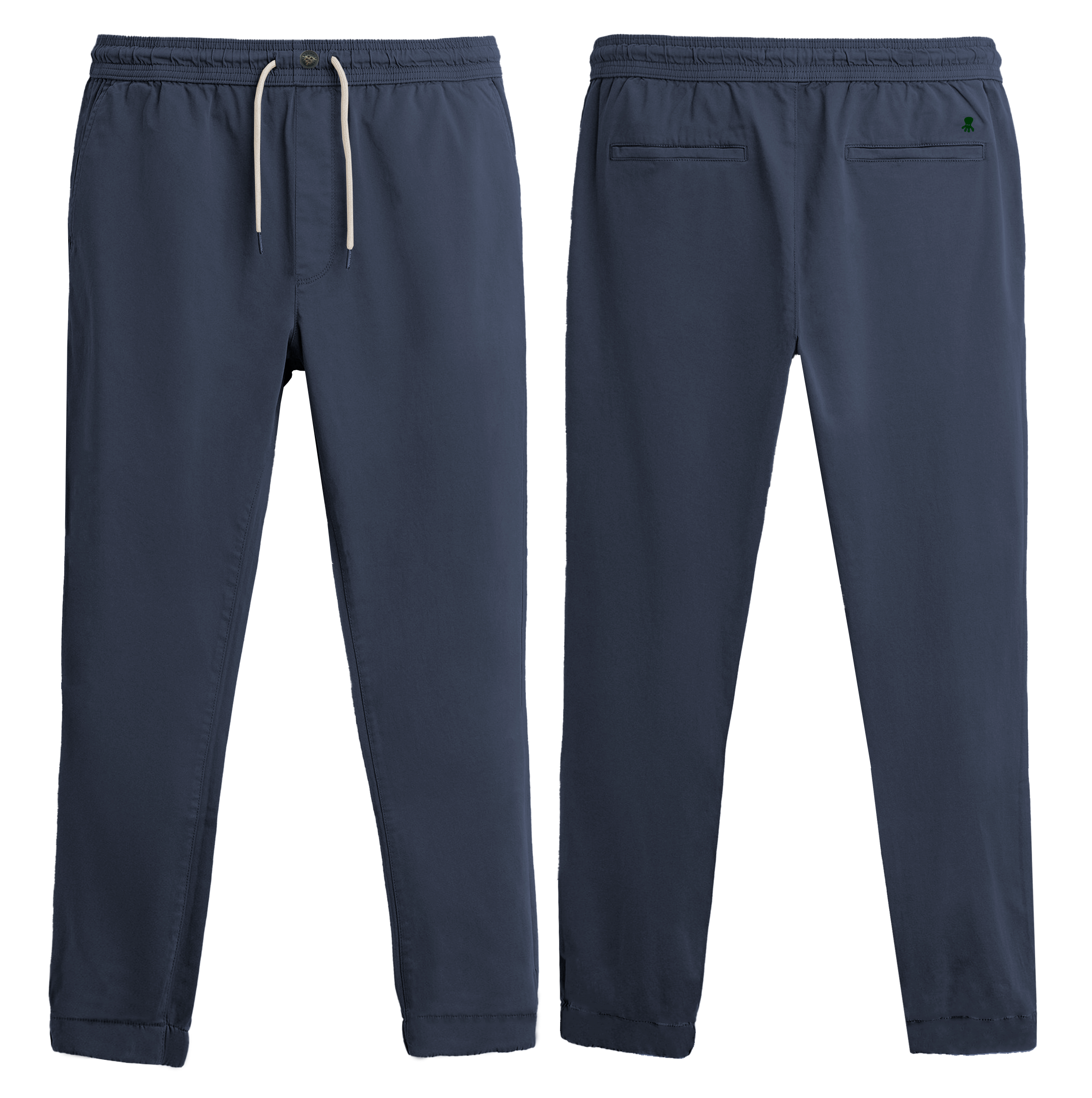 PANTALON JOGGER TWILL AZUL MARINO