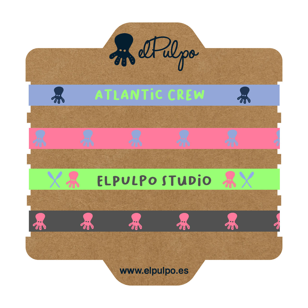 PACK DE PULSERAS ATLANTIC CREW MULTICOLOR